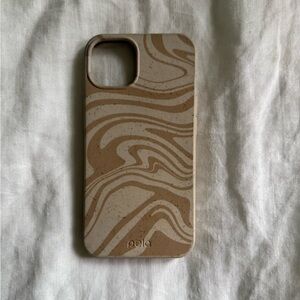 Pela Case for iPhone 13, London’s Fog Cappucino